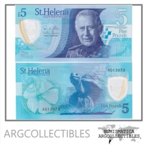 Santa Helena Billete 5 Pounds 2026 P-14 UNC