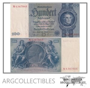 Alemania(Nazi) Billete 100 Marcos 1935 P-183a AU