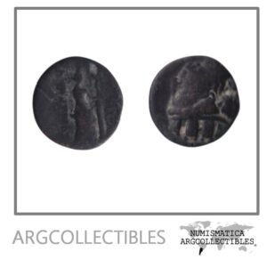 Jonia-Esmirna Moneda AE 115-105 a.C Demetrio, Magistrado SNG Cop-1188