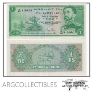 Etiopia Billete 1 Dolar 1961 P-18 XF-