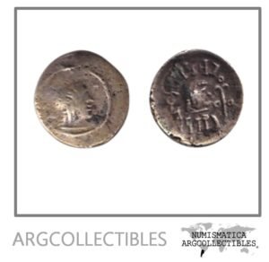 Arabia Reino Himyarita Moneda AR unidad ca. 80-100 Amdan Bayyin Yanaf BMC-2 (pag.70)
