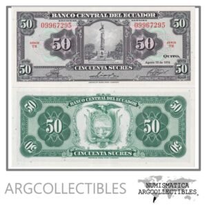 Ecuador Billete 50 Sucres 1976 P-111(4) UNC