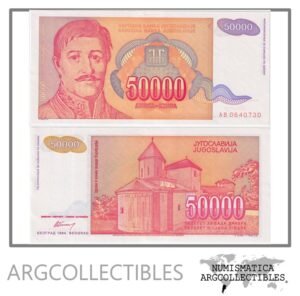 Yugoslavia Billete 50.000 Dinara 1994 P-142 UNC
