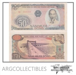 Vietnam Billete 50 Dong 1985 P-97 AU