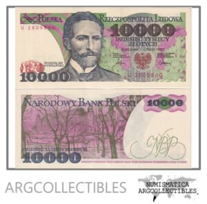 Polonia Billete 10.000 Zlotych 1987 P-151a UNC