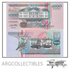 Surinam Billete 1.000 Gulden 1995 P-141 UNC