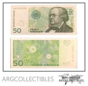 Noruega Billete 50 Kroner 2003 P-46c XF