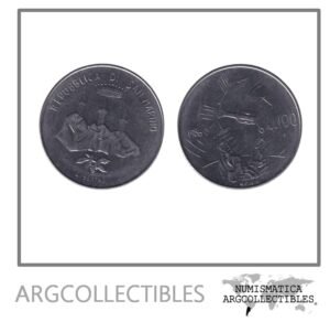 San Marino Moneda 100 Liras 1986 Acero KM-193 UNC