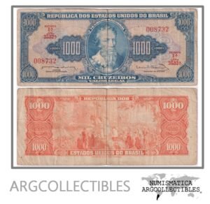 Brasil Billete 1.000 Cruzeiros 1963 P-173c/C-056 VF
