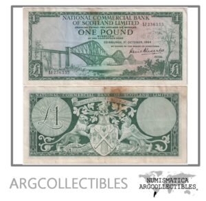 Escocia Billete 1 Pound 1964 P-269a VF