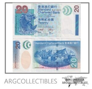 Hong Kong Billete 20 Dolares 2003 P-291 XF+