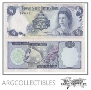 Islas Caiman Billete 1 Dolar 1974 P-5 XF