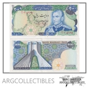 Iran Billete 200 Rials 1974 P-103e UNC