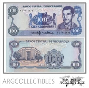 Nicaragua Billete 100 Cordobas 1985 P-154 UNC