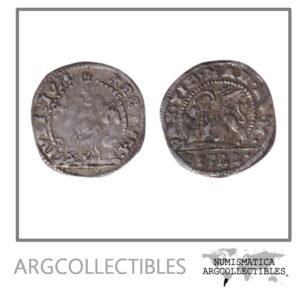 Italia (Venecia) Moneda 5 Soldi 1722 Plata KM-500 LEON