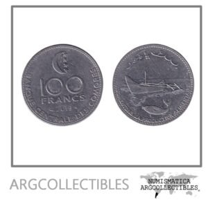Comores Moneda 100 Francos 2013 FAO Acero KM-18a XF
