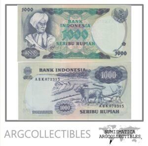 Indonesia Billete 1.000 Rupias 1975 P-113 UNC
