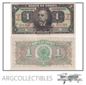 Brasil Billete 1.000 Reis 1944 P-131/C-001 UNC