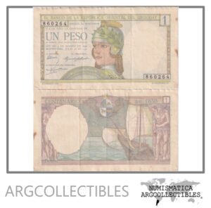 Uruguay Billete 1 Peso 1930 P-17 VF+