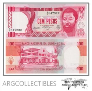 Guinea Bissau Billete 100 Pesos 1983 P-6 UNC