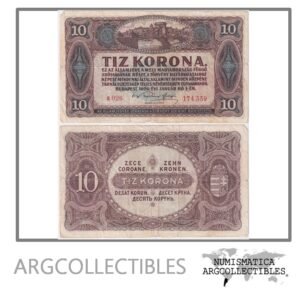 Hungria Billete 10 Korona 1920 P-60 F+
