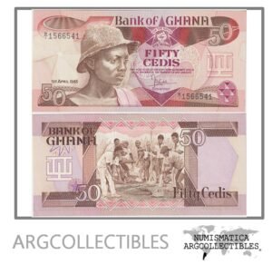Ghana Billete 50 Cedis 1983 P-25 UNC