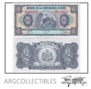 Haiti Billete 2 Gourdes 1979 P-240 UNC