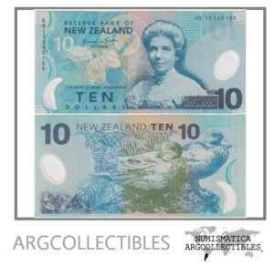 Nueva Zelanda Billete 10 Dolares 2013 P-186c XF (Polimero)
