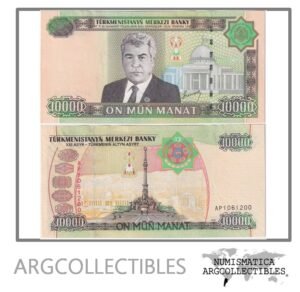 Turkmenistan Billete 10.000 Manat 2005 P-16 UNC