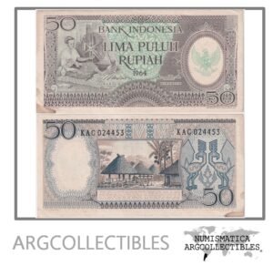 Indonesia Billete 50 Rupias 1964 P-96 XF