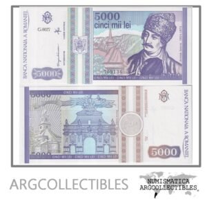 Rumania Billete 5.000 Lei 1993 P-104 UNC