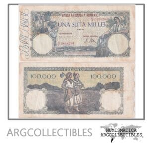 Rumania Billete 100.000 Lei 1946 P-58 VF+