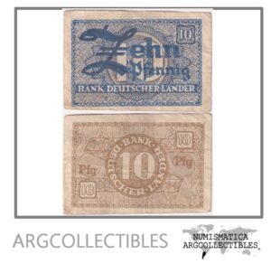Alemania Billete 10 Pfennig 1948 P-12 VF