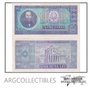 Rumania Billete 100 Lei 1966 P-97 VF+