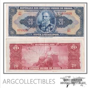 Brasil Billete 20 Cruzeiros 1943 P-136/C-021 XF