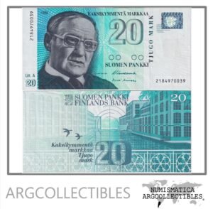 Finlandia Billete 20 Markka 1986 P-123 XF