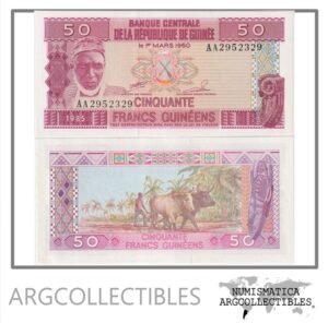 Guinea Billete 50 Francos 1985 P-29 UNC