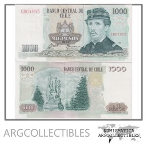 Chile Billete 1.000 Pesos 1992 P-154e XF+