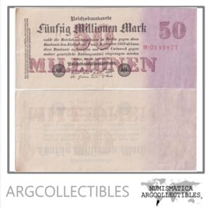 Alemania Billete 50.000.000 Marcos 1923 P-98 AU