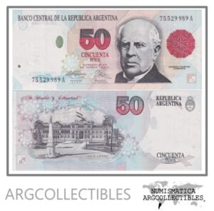 Argentina Billete 50 Pesos 1994 P-344a/BOT-3066 AU (Serie A)