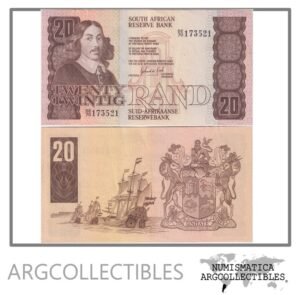 Sudafrica Billete 20 Rand 1984 P-121c AU