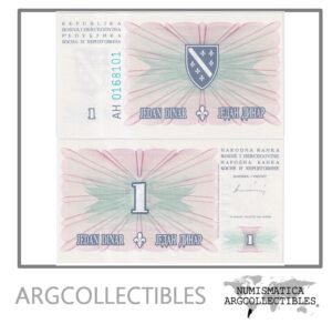 Bosnia y Herzegovina Billete 1 Dinar 1994 P-39 UNC