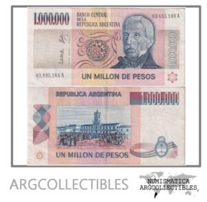 Argentina Billete 1.000.000 Pesos 1982 P-310/BOT-2516 XF (Serie A)