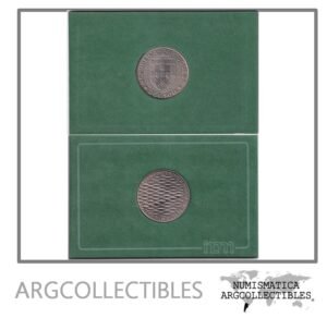 Portugal Moneda 250 Escudos 1984 Niquel KM-626 FAO UNC (Blister)