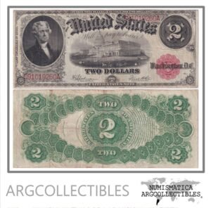Estados Unidos USA Billete 2 Dolares 2017 P-188 VF