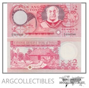 Tonga Billete 2 Paanga 1995 P-32b UNC