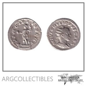Roma Imperio Moneda Antoniniano 247/249 DC Filipo II COH-48