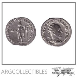 Roma Imperio Trajano Decio Moneda Antoniniano 249/251 Dc COH-49