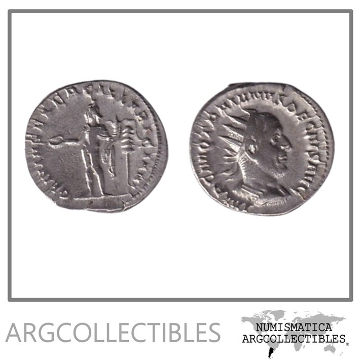 Roma Imperio Trajano Decio Moneda Antoniniano 249/251 Dc COH-49