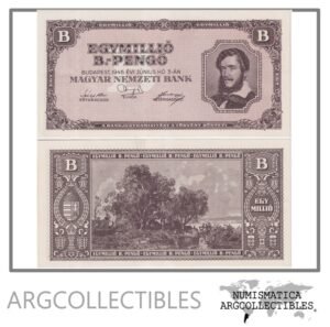 Hungria Billete 1.000.000 B-Pengo 1946 P-134 AU
